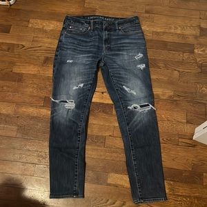 American eagle blue jeans in perfect condition